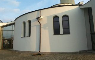 Kaplnka BSJ Zvolen – Sekier + rekonštrukcia fasády